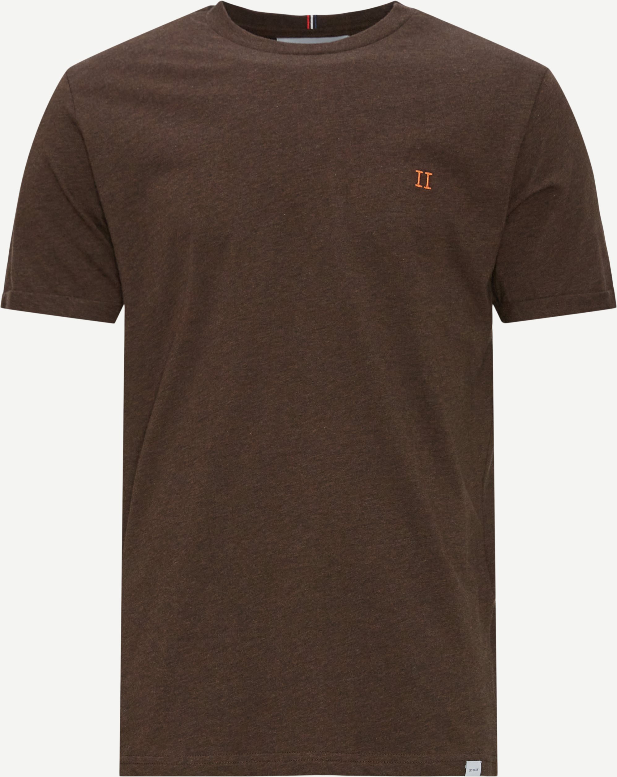 Les Deux T-shirts NØRREGAARD T-SHIRT LDM101008 Brown